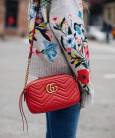 Сумка Gucci Marmont Matelasse Bag Red
